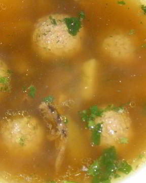 Суп с грибами и фрикадельками