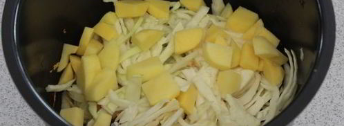 суп с грибами в мультиварке. Шаг 5