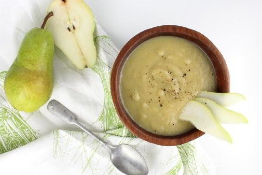 Рецепт суп с грушей и пореем