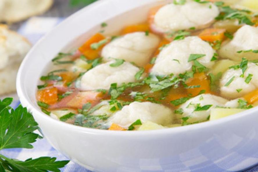 Рецепт суп с клецками
