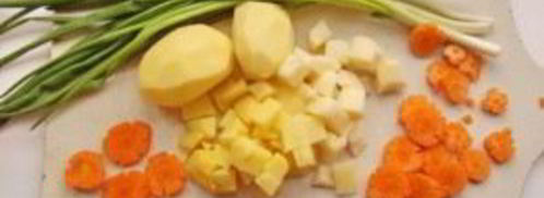 суп с крапивой и яйцом. Шаг 2