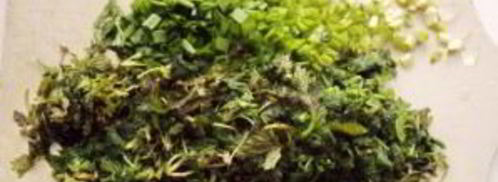 суп с крапивой и яйцом. Шаг 6