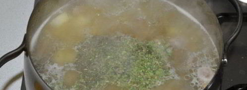 суп с куриными сердечками. Шаг 6