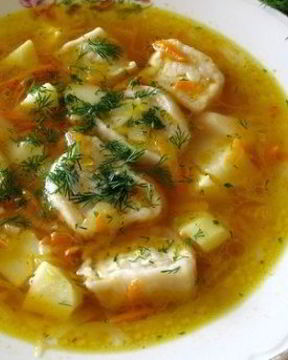 Суп с пельменями в мультиварке