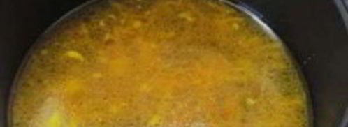 суп с пельменями в мультиварке. Шаг 6