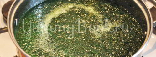 суп со шпинатом. Шаг 5