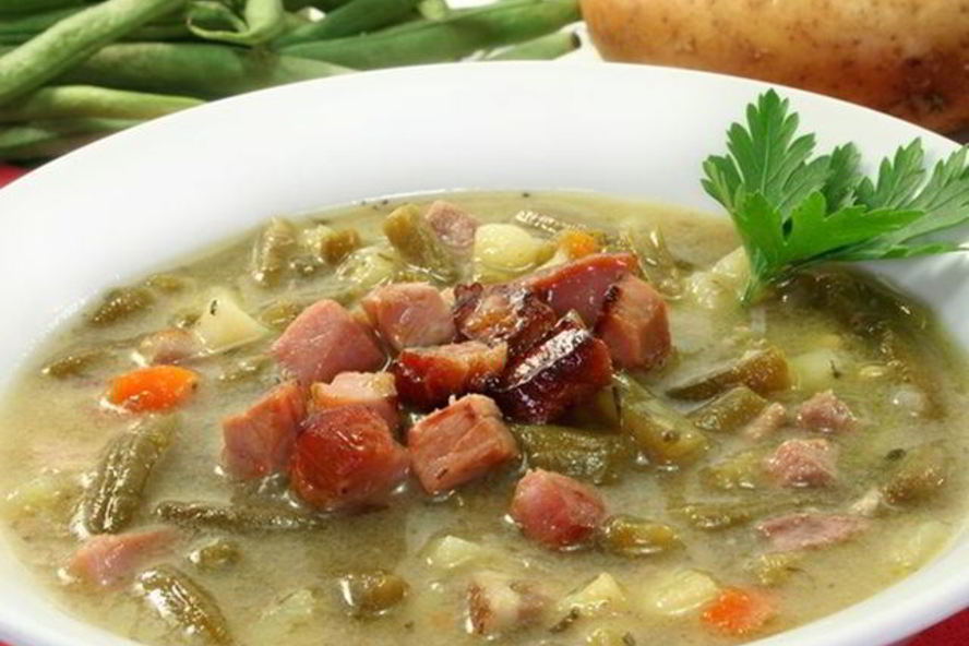 Рецепт суп со стручковой фасолью