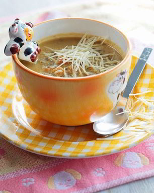 Супчик из моркови и чечевицы