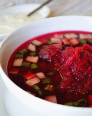 Холодный свекольник