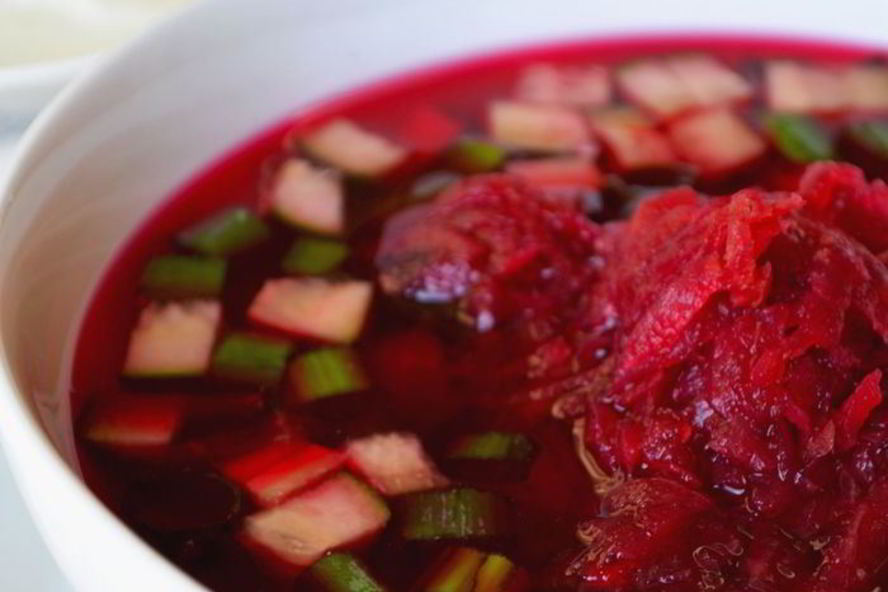 Рецепт холодный свекольник