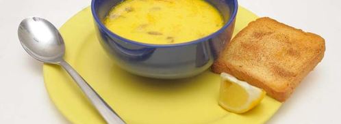 сырный крем суп с креветками. Шаг 7