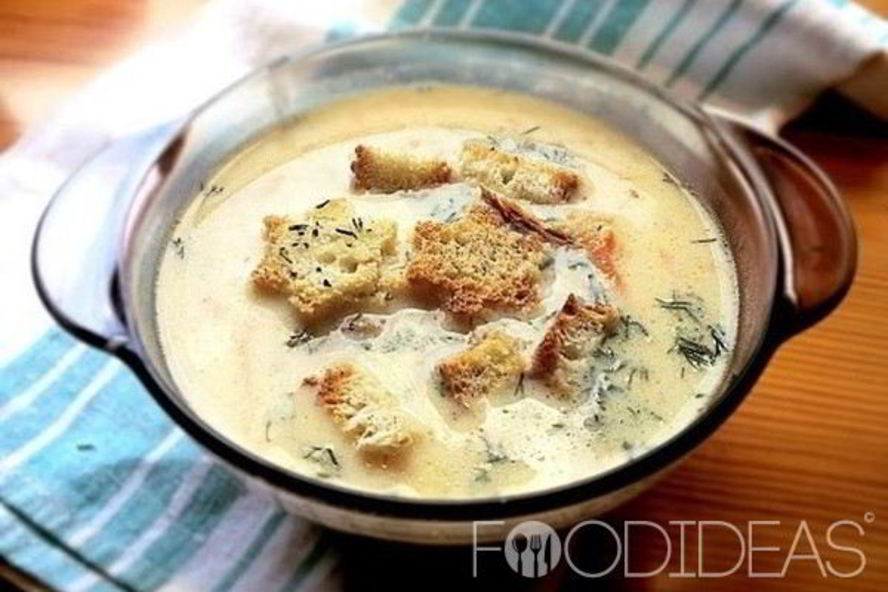 Рецепт сырный крем-суп