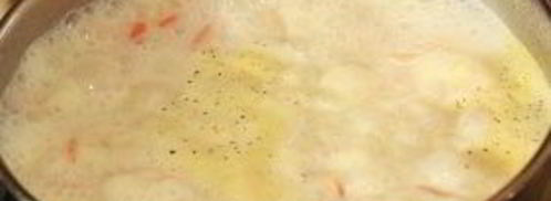 сырный суп друзья. Шаг 4