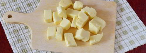 сырный суп с копченой курицей. Шаг 8