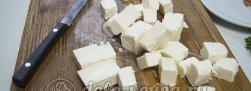 сырный суп с куриным филе. Шаг 6