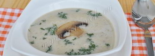 сырный суп жульен с грибами. Шаг 15