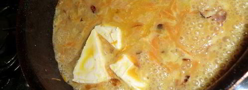 сырный супчик с курочкой и клецками. Шаг 4