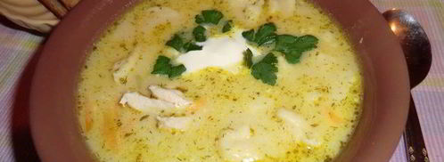 сырный супчик с курочкой и клецками. Шаг 10