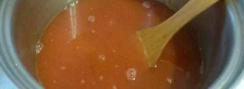 томатный суп с брынзой. Шаг 2