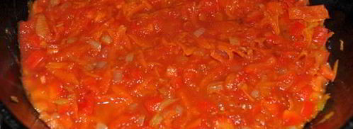 томатный суп с клецками. Шаг 4