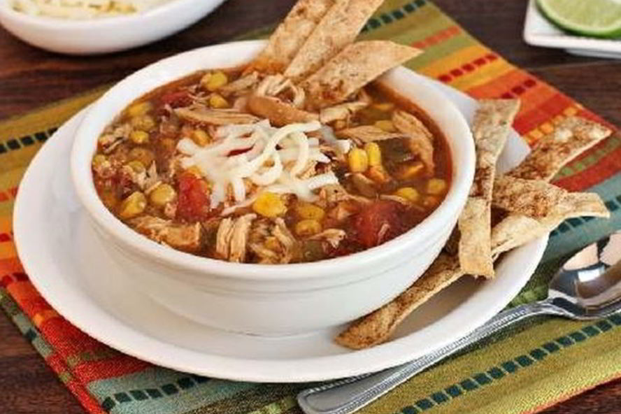 Рецепт цветной суп помидоры-моцарелла