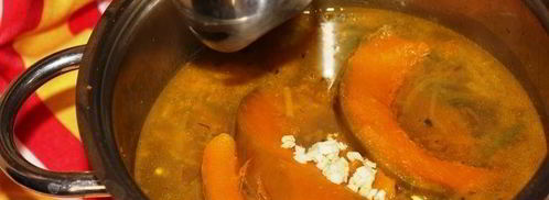 тыквенный суп осенний. Шаг 9