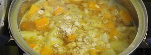 тыквенный суп с фетой. Шаг 3