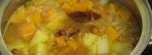 тыквенный суп с фетой. Шаг 4