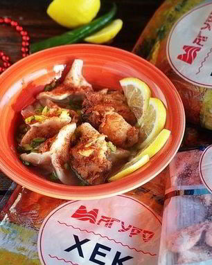 Вьетнамский рыбный суп с пельменями