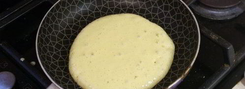 американские блины с кукурузной мукой. Шаг 6