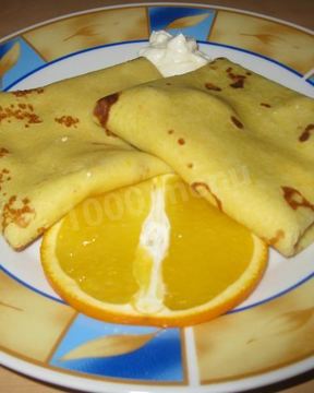 Апельсиновые блины