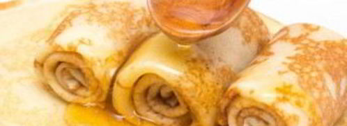 ажурные блины на кефире заварные. Шаг 3