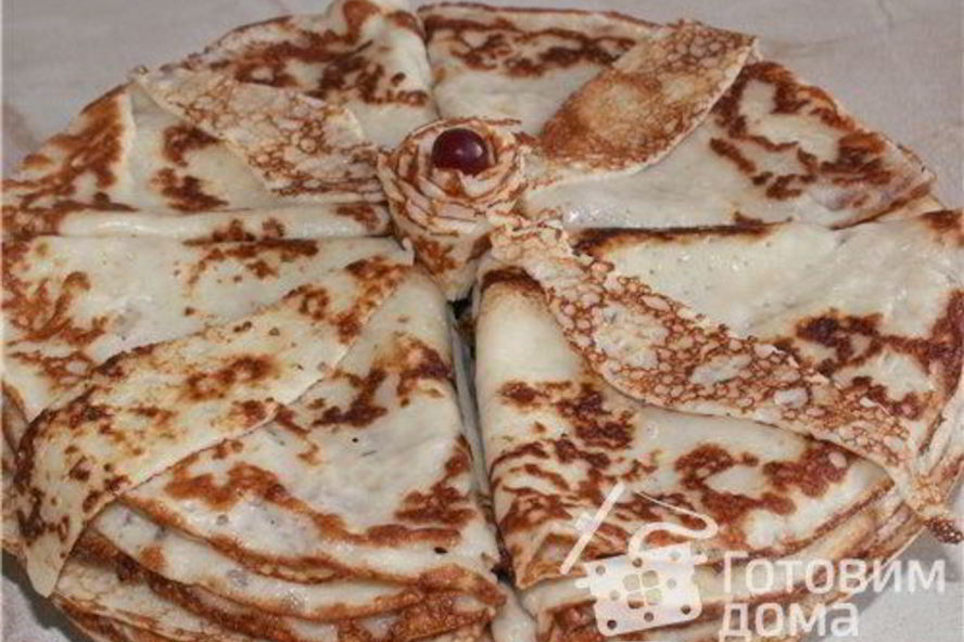 Рецепт бархатные блинчики