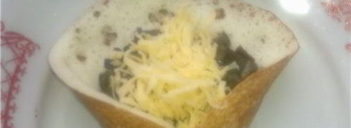 блинчики с грибами и сыром. Шаг 5