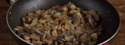 блинчики с грибами. Шаг 2