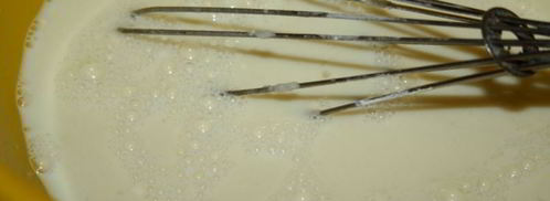 блинчики с картофелем и форелью. Шаг 3