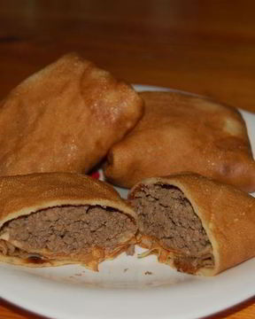 Блинчики с мясом