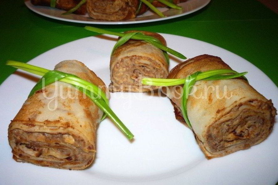 Рецепт блинчики с начинкой