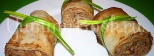 блинчики с начинкой. Шаг 10