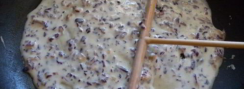 блинчики с синим припеком. Шаг 3