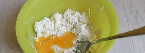 блинчики с творогом запеченые в духовке. Шаг 3