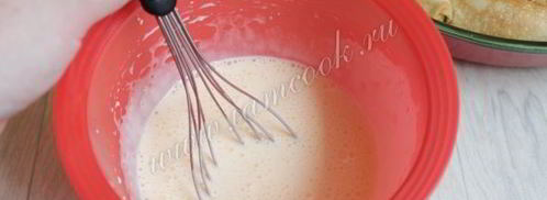 блинчики с творогом запеченые в духовке. Шаг 7