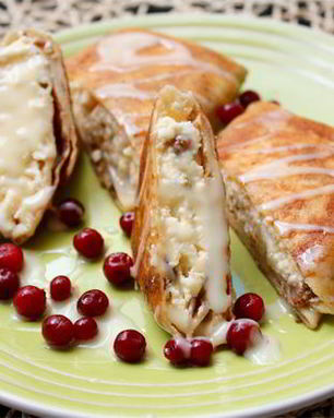 Блинчики с творогом