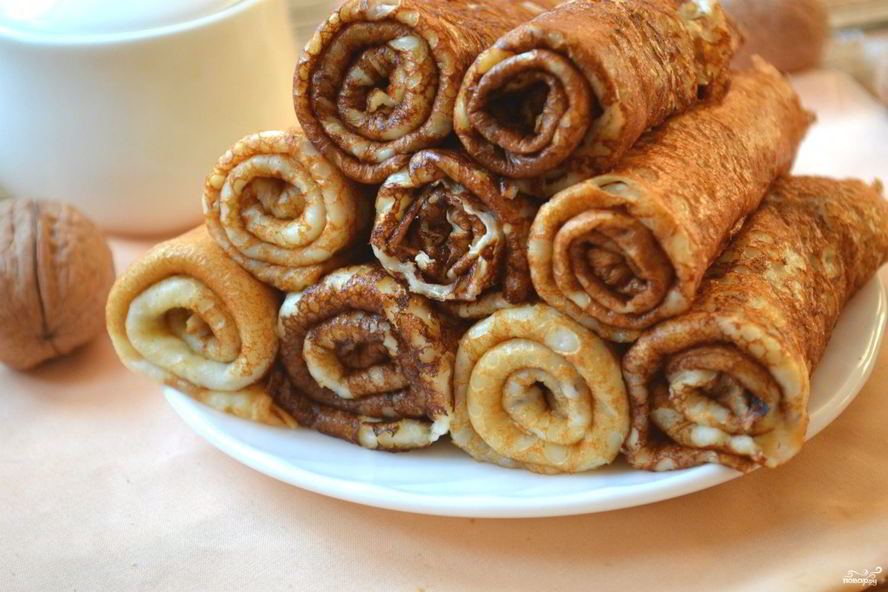 Рецепт блинчики в бутылке