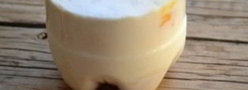 блинчики в бутылке. Шаг 2