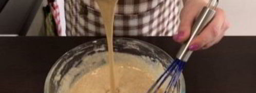 блины из цельнозерновой муки на молоке. Шаг 2