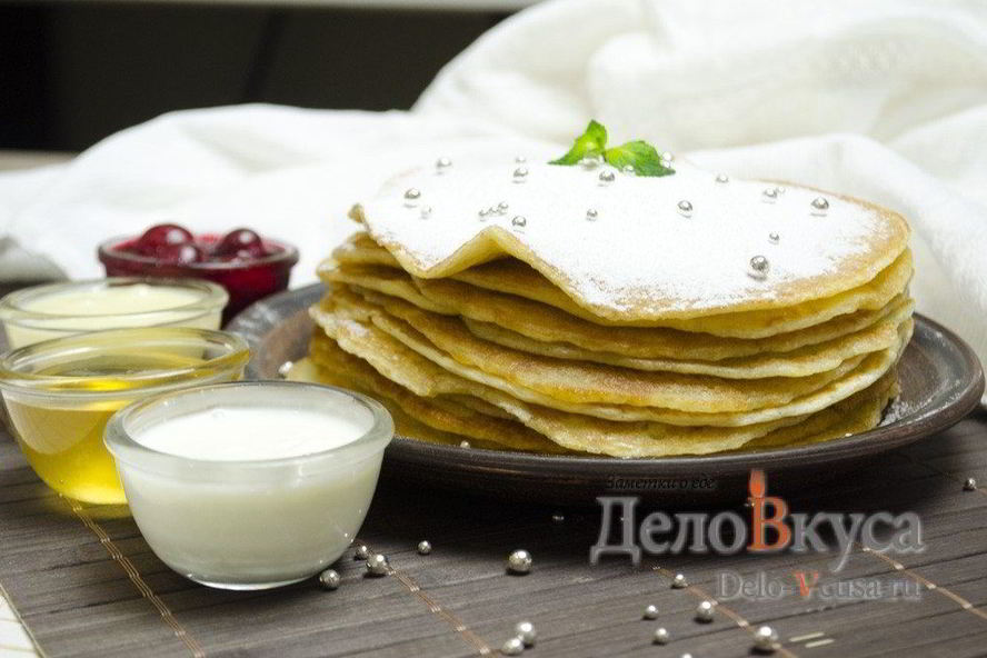 Рецепт блины на дрожжах