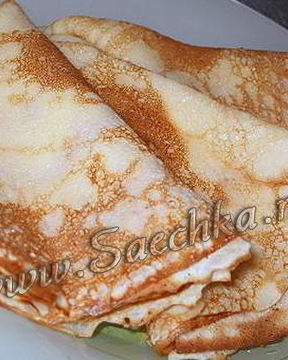 Блины на молоке и кефире