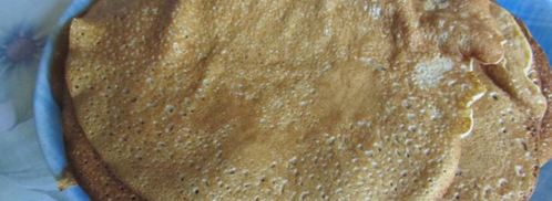 блины на сыворотке с начинкой из сельди. Шаг 4