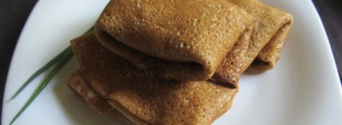 блины на сыворотке с начинкой из сельди. Шаг 5